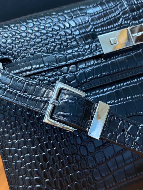 [REP 1:1] Saint Laurent Manhattan Small Shoulder Bag Black For Women 11.4in/29cm YSL 579271DND0J1000