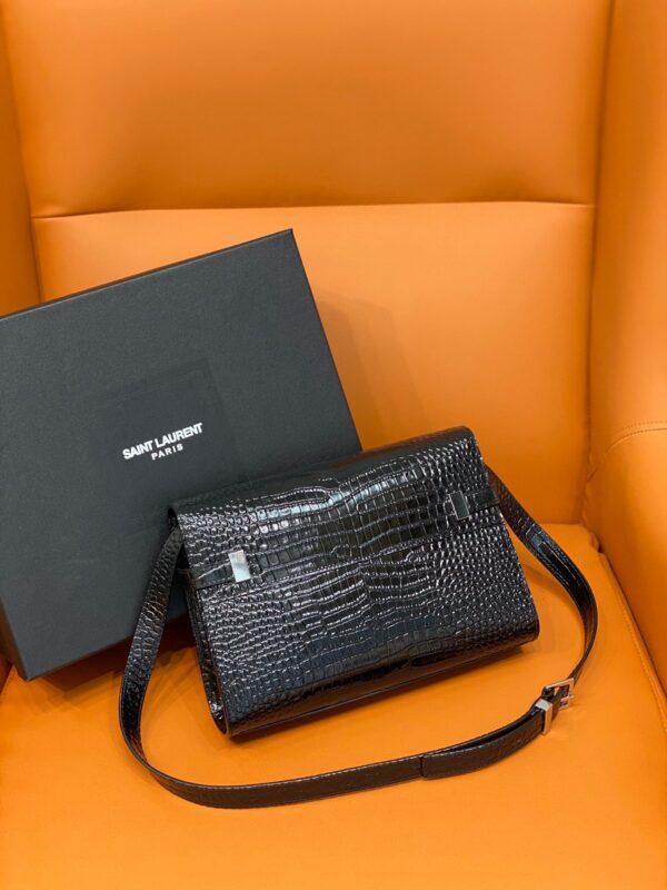 [REP 1:1] Saint Laurent Manhattan Small Shoulder Bag Black For Women 9.4in/24cm YSL