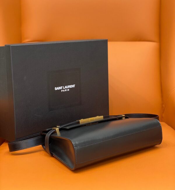 [REP 1:1] Saint Laurent Manhattan Small Shoulder Bag Black For Women 9.4in/24cm YSL 6756260SX0W1000