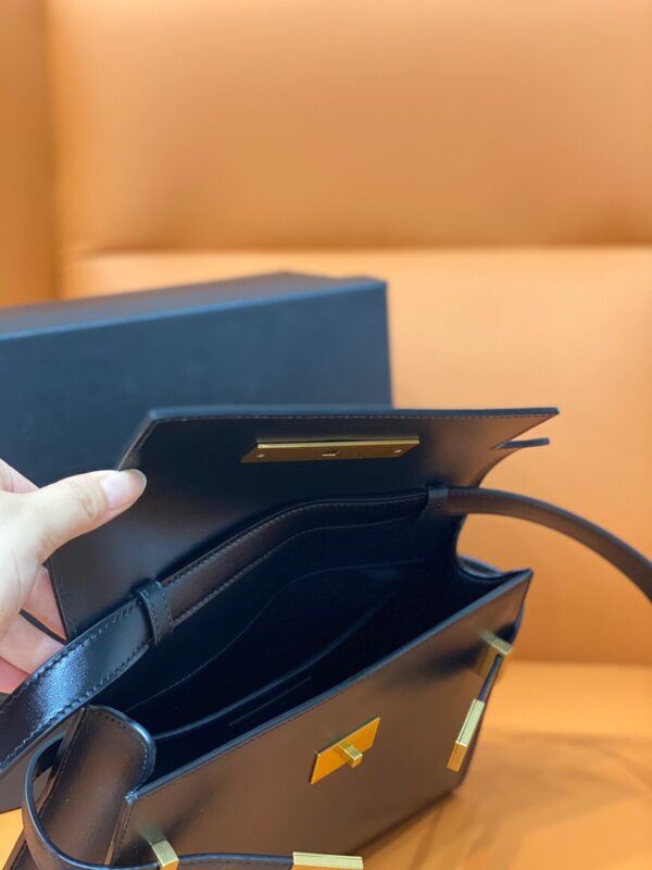 [REP 1:1] Saint Laurent Manhattan Small Shoulder Bag Black For Women 9.4in/24cm YSL 6756260SX0W1000