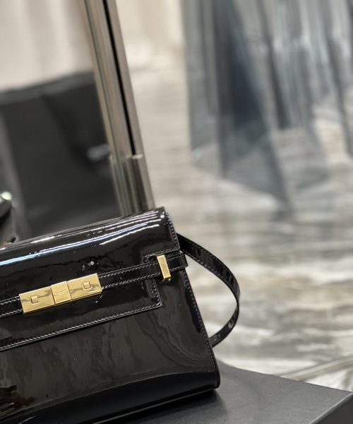 [REP 1:1] Saint Laurent Manhattan Small Shoulder Bag Black For Women 9.4in/24cm YSL 675626B870J1000