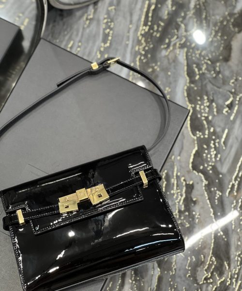 [REP 1:1] Saint Laurent Manhattan Small Shoulder Bag Black For Women 9.4in/24cm YSL 675626B870J1000