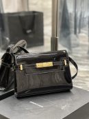 [REP 1:1] Saint Laurent Manhattan Small Shoulder Bag Black For Women 9.4in/24cm YSL 675626B870J1000