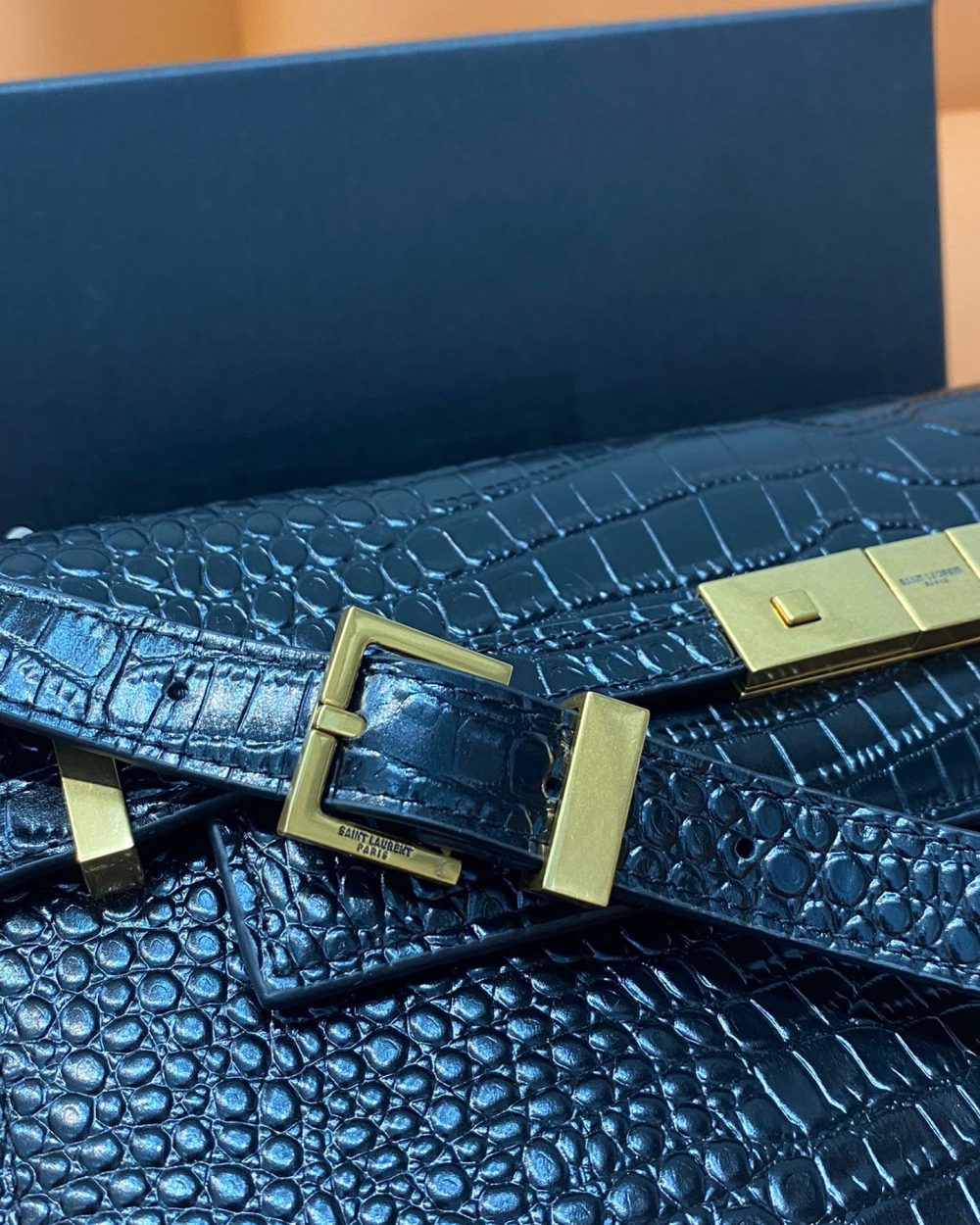 [REP 1:1] Saint Laurent Manhattan Small Shoulder Bag Black For Women 9.4in/24cm YSL 675626DND0W1000