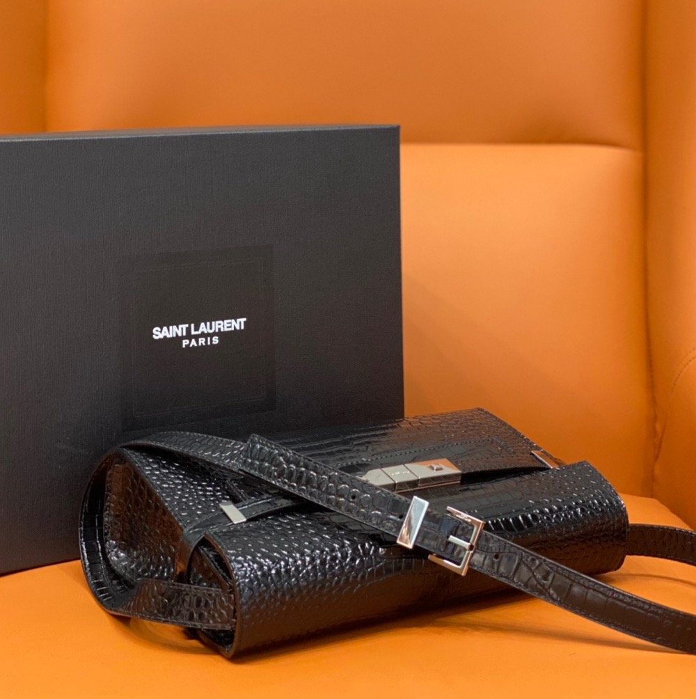 [REP 1:1] Saint Laurent Manhattan Small Shoulder Bag Black For Women 9.4in/24cm YSL