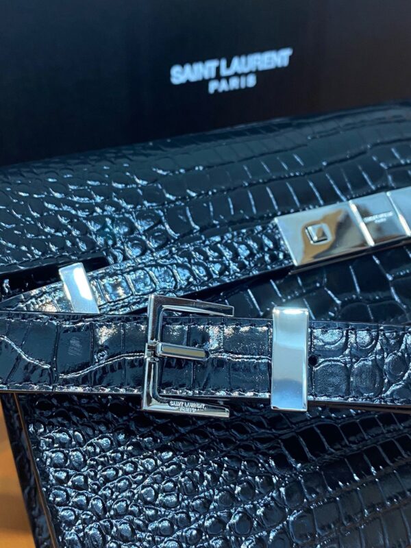 [REP 1:1] Saint Laurent Manhattan Small Shoulder Bag Black For Women 9.4in/24cm YSL