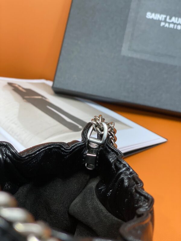 [REP 1:1] Saint Laurent Mini Shoulder Bag Black For Women 9.5in/24cm P00596046