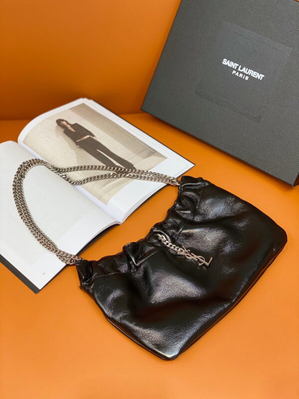 [REP 1:1] Saint Laurent Mini Shoulder Bag Black For Women 9.5in/24cm P00596046