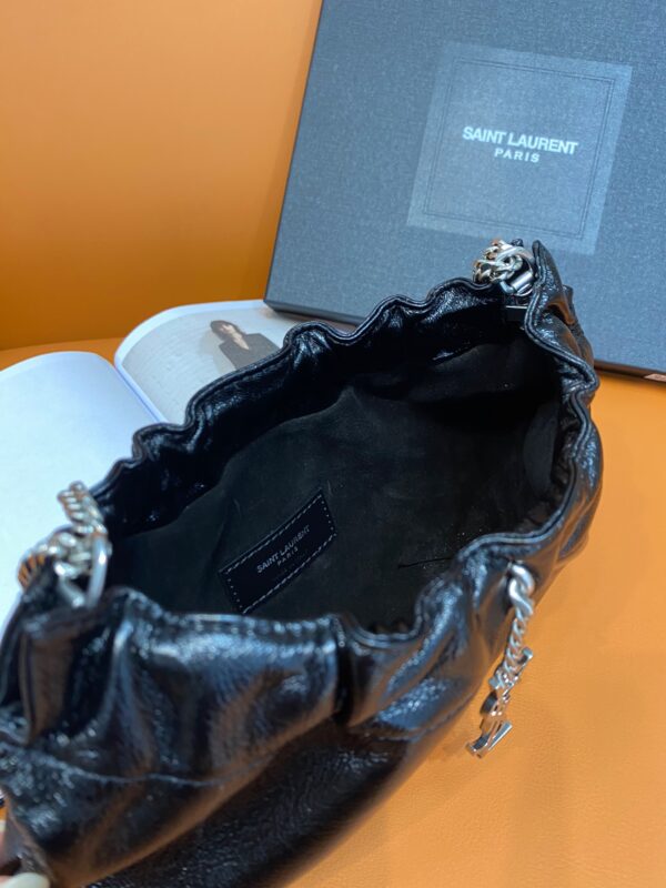 [REP 1:1] Saint Laurent Mini Shoulder Bag Black For Women 9.5in/24cm P00596046