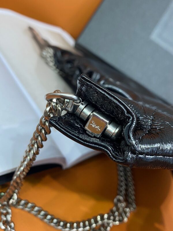 [REP 1:1] Saint Laurent Mini Shoulder Bag Black For Women 9.5in/24cm P00596046
