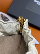 [REP 1:1] Saint Laurent Mini Shoulder Bag White For Women 9.5in/24cm P00596048