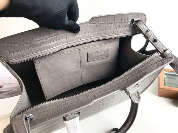 [REP 1:1] Saint Laurent Monogram Cabas Small Gray For Women 12in/31cm YSL