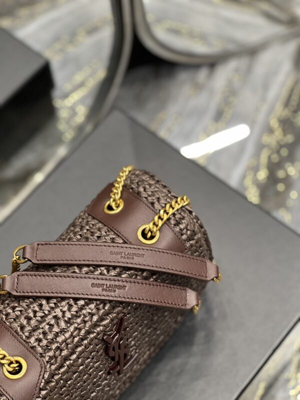 [REP 1:1] Saint Laurent Niki Baby Chain Bag Dark Brown For Women, Women's Bags 8.2in/21cm YSL