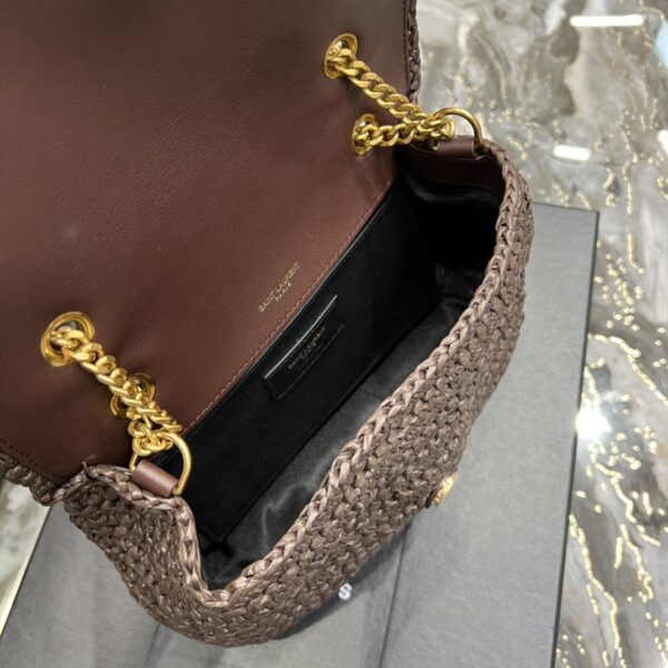 [REP 1:1] Saint Laurent Niki Baby Chain Bag Dark Brown For Women, Women's Bags 8.2in/21cm YSL