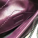 [REP 1:1] Saint Laurent Niki Baby Chain Bag In Crinkled Vintage Dark Violet For Women 8.2in/21cm YSL