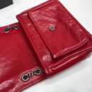 [REP 1:1] Saint Laurent Niki Baby Chain Bag In Crinkled Vintage Red For Women 8.2in/21cm YSL