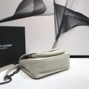 [REP 1:1] Saint Laurent Niki Baby Chain Bag In Crinkled Vintage White For Women 8.2in/21cm YSL 6331600EN049207