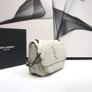 [REP 1:1] Saint Laurent Niki Baby Chain Bag In Crinkled Vintage White For Women 8.2in/21cm YSL 6331600EN049207