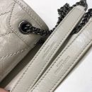 [REP 1:1] Saint Laurent Niki Baby Chain Bag In Crinkled Vintage White For Women 8.2in/21cm YSL 6331600EN049207
