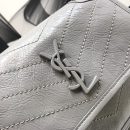 [REP 1:1] Saint Laurent Niki Baby Chain Bag Vintage Grey For Women 8.2in/21cm YSL