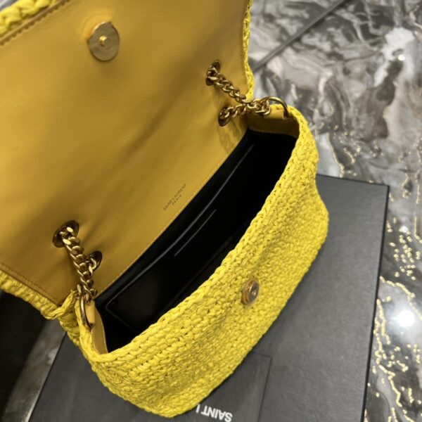 [REP 1:1] Saint Laurent Niki Baby Chain Bag Yellow For Women, Women's Bags 8.2in/21cm YSL