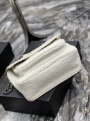 [REP 1:1] Saint Laurent Niki Medium Chain Bag White For Women, Women's Bags 11in/28cm YSL