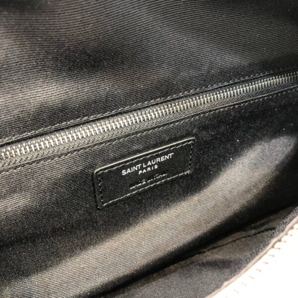 [REP 1:1] Saint Laurent Niki Medium Crinkled Shoulder Bag Beige For Women 11in/28cm YSL