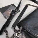 [REP 1:1] Saint Laurent Niki Medium Crinkled Shoulder Bag Black For Women 11in/28cm YSL
