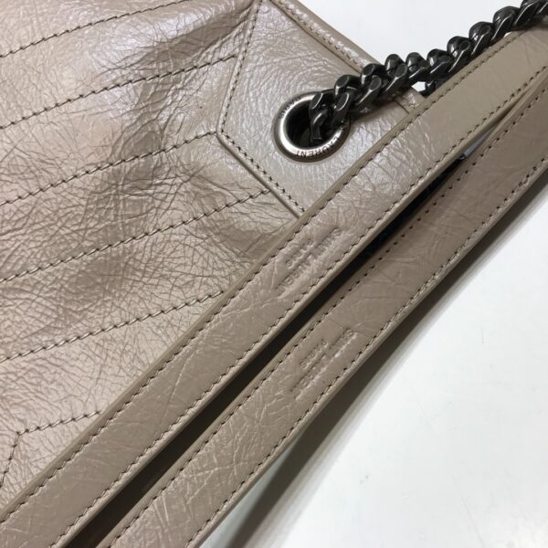 [REP 1:1] Saint Laurent Niki Medium Shopping Bag Beige For Women 12.6in/32cm YSL