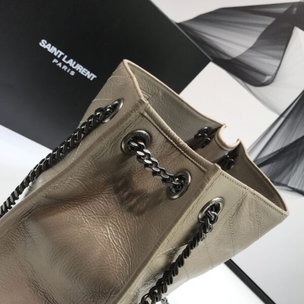 [REP 1:1] Saint Laurent Niki Medium Shopping Bag Beige For Women 12.6in/32cm YSL