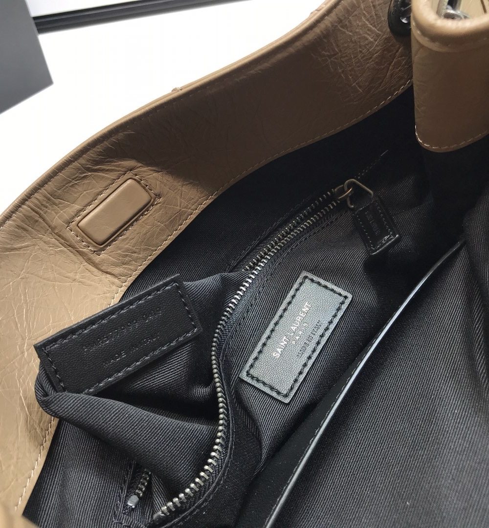 [REP 1:1] Saint Laurent Niki Medium Shopping Bag Beige For Women 12.6in/32cm YSL