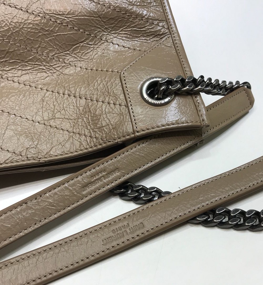 [REP 1:1] Saint Laurent Niki Medium Shopping Bag Beige For Women 12.6in/32cm YSL