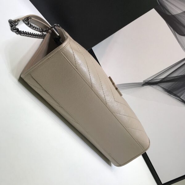 [REP 1:1] Saint Laurent Niki Medium Shopping Bag Beige For Women 12.6in/32cm YSL