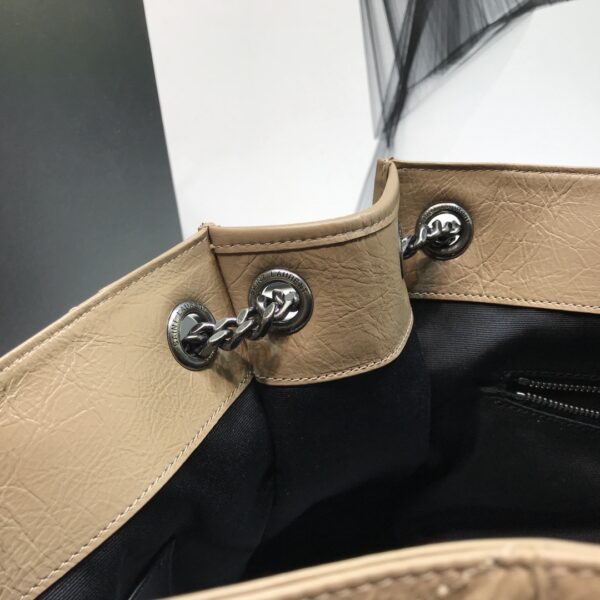 [REP 1:1] Saint Laurent Niki Medium Shopping Bag Beige For Women 12.6in/32cm YSL