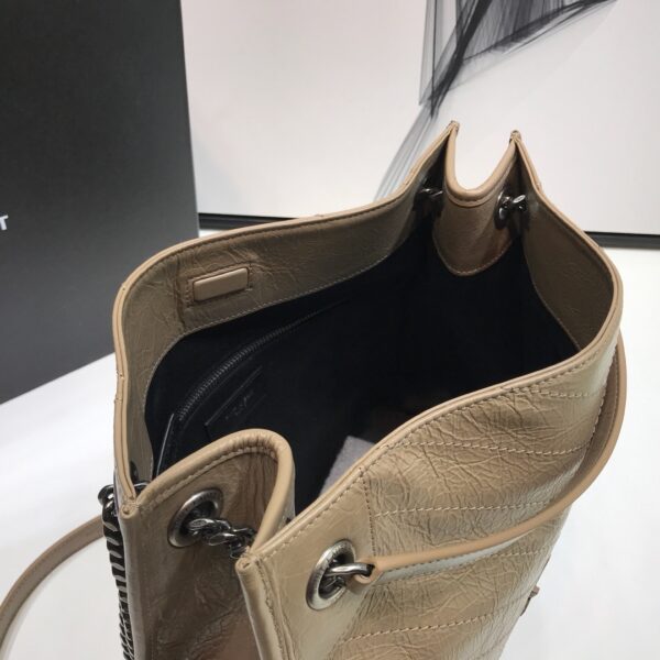 [REP 1:1] Saint Laurent Niki Medium Shopping Bag Beige For Women 12.6in/32cm YSL