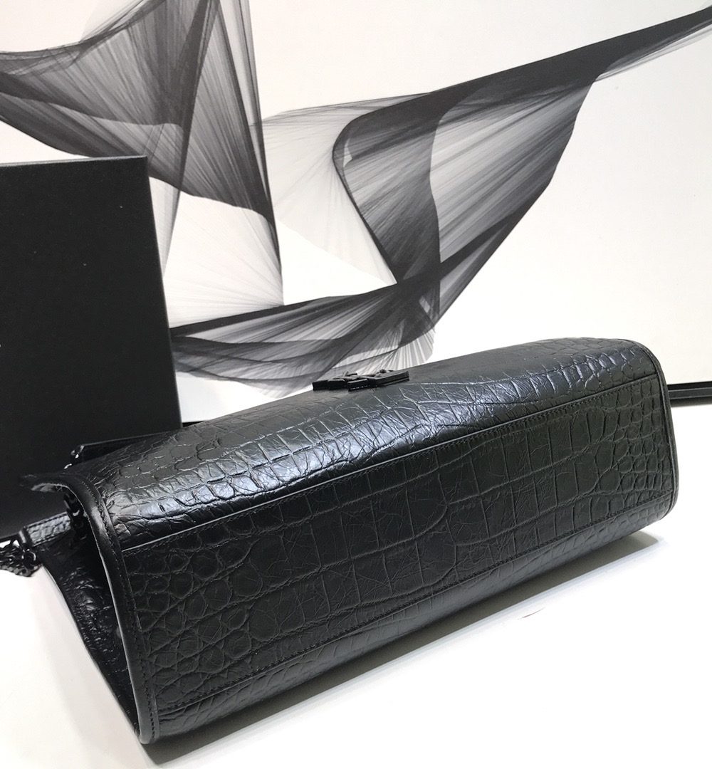 [REP 1:1] Saint Laurent Niki Medium Shopping Bag Black For Women 12.6in/32cm YSL