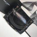 [REP 1:1] Saint Laurent Niki Medium Shopping Bag Black For Women 12.6in/32cm YSL