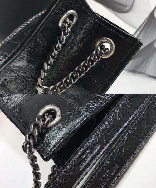 [REP 1:1] Saint Laurent Niki Medium Shopping Bag Black For Women 12.6in/32cm YSL