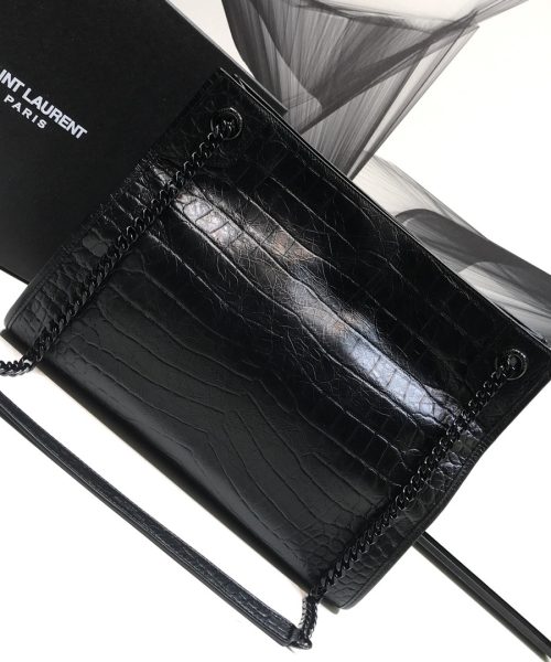 [REP 1:1] Saint Laurent Niki Medium Shopping Bag Black For Women 12.6in/32cm YSL