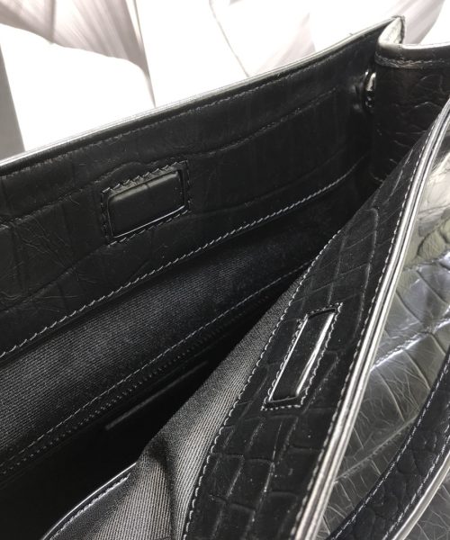 [REP 1:1] Saint Laurent Niki Medium Shopping Bag Black For Women 12.6in/32cm YSL