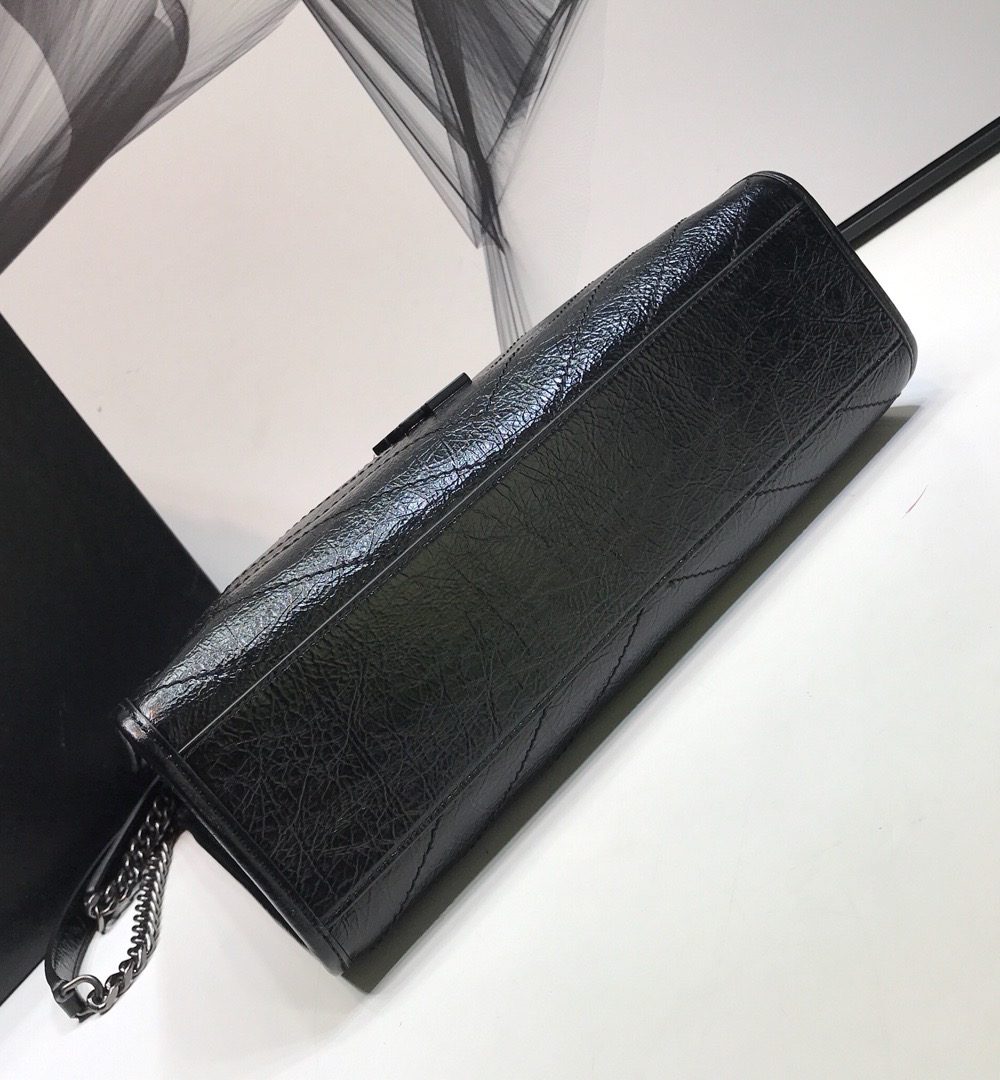 [REP 1:1] Saint Laurent Niki Medium Shopping Bag Black For Women 12.6in/32cm YSL