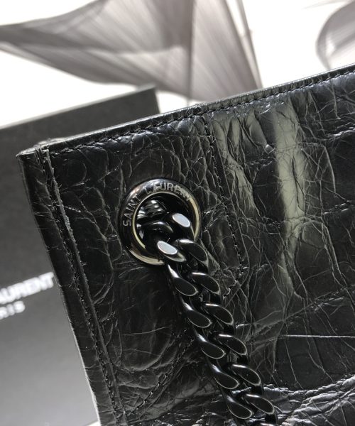 [REP 1:1] Saint Laurent Niki Medium Shopping Bag Black For Women 12.6in/32cm YSL