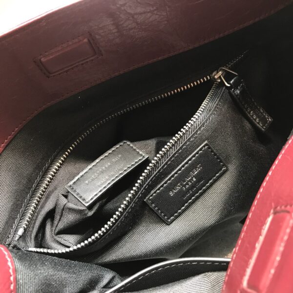 [REP 1:1] Saint Laurent Niki Medium Shopping Bag Burgundy For Women 12.6in/32cm YSL