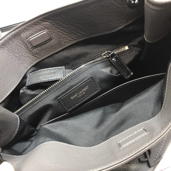 [REP 1:1] Saint Laurent Niki Medium Shopping Bag Gray For Women 12.6in/32cm YSL 577999