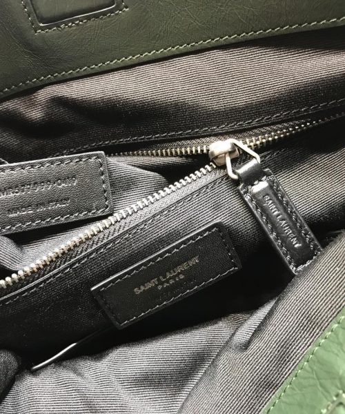 [REP 1:1] Saint Laurent Niki Medium Shopping Bag Green For Women 12.6in/32cm YSL