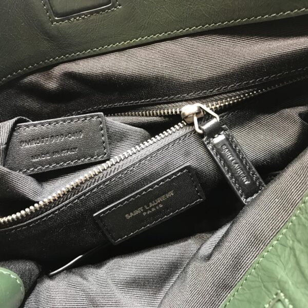 [REP 1:1] Saint Laurent Niki Medium Shopping Bag Green For Women 12.6in/32cm YSL
