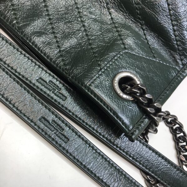 [REP 1:1] Saint Laurent Niki Medium Shopping Bag Green For Women 12.6in/32cm YSL