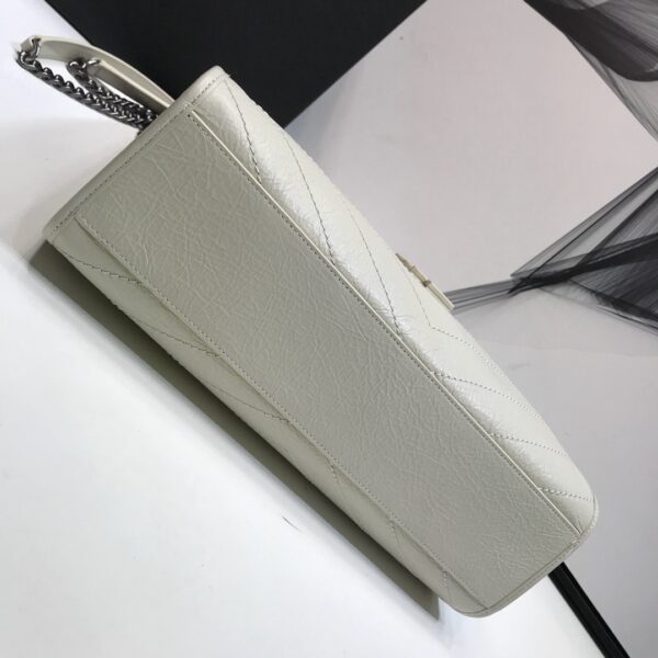 [REP 1:1] Saint Laurent Niki Medium Shopping Bag White For Women 12.6in/32cm YSL
