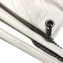 [REP 1:1] Saint Laurent Niki Medium Shopping Bag White For Women 12.6in/32cm YSL