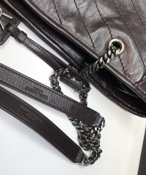 [REP 1:1] Saint Laurent Niki Shopping Bag Burgundy For Women 13.8in/35cm YSL